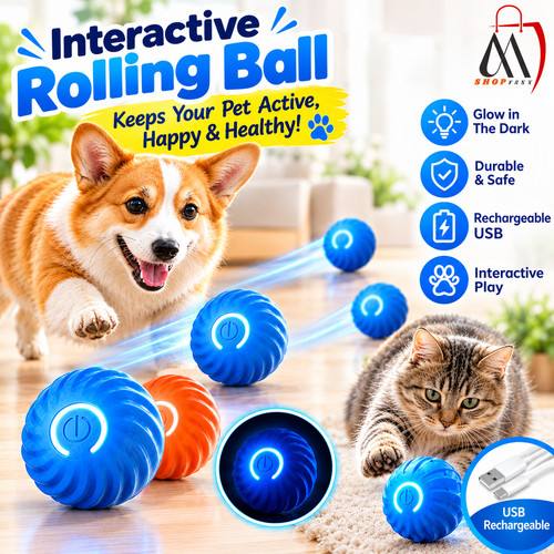 Smart interactive dog toy ball - interactive,