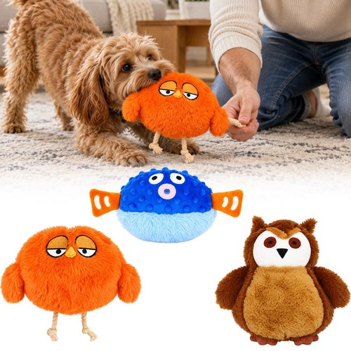 Active moving pet plush toy - active,