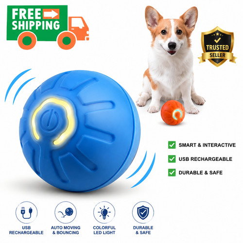 Smart interactive dog toy ball - toy,