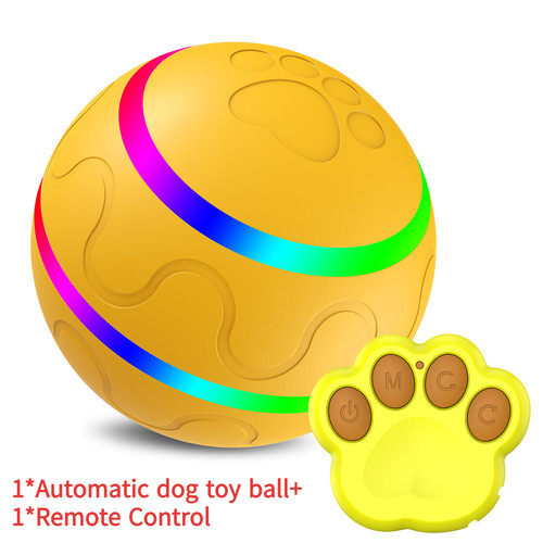 Interactive dog ball - interactive,