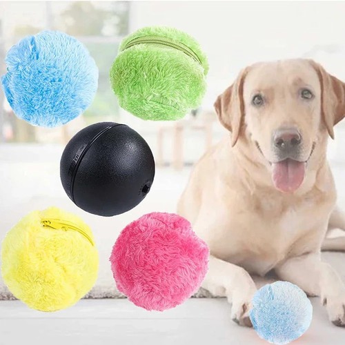 Automatic rolling ball - ball, dog