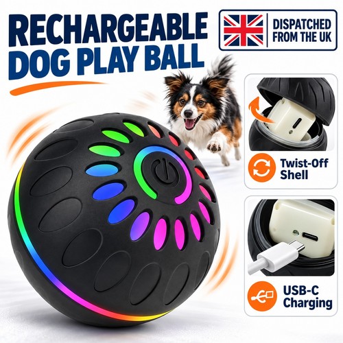 Automatic moving dog - toy, ball