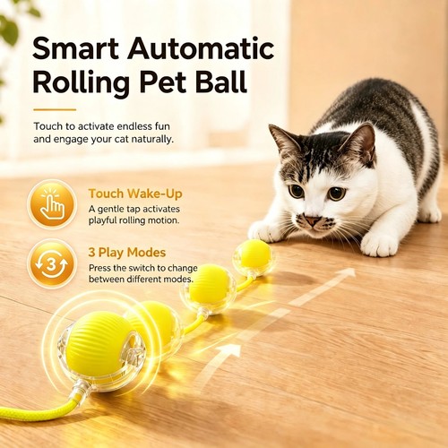 Automatic rolling ball - rolling, smart